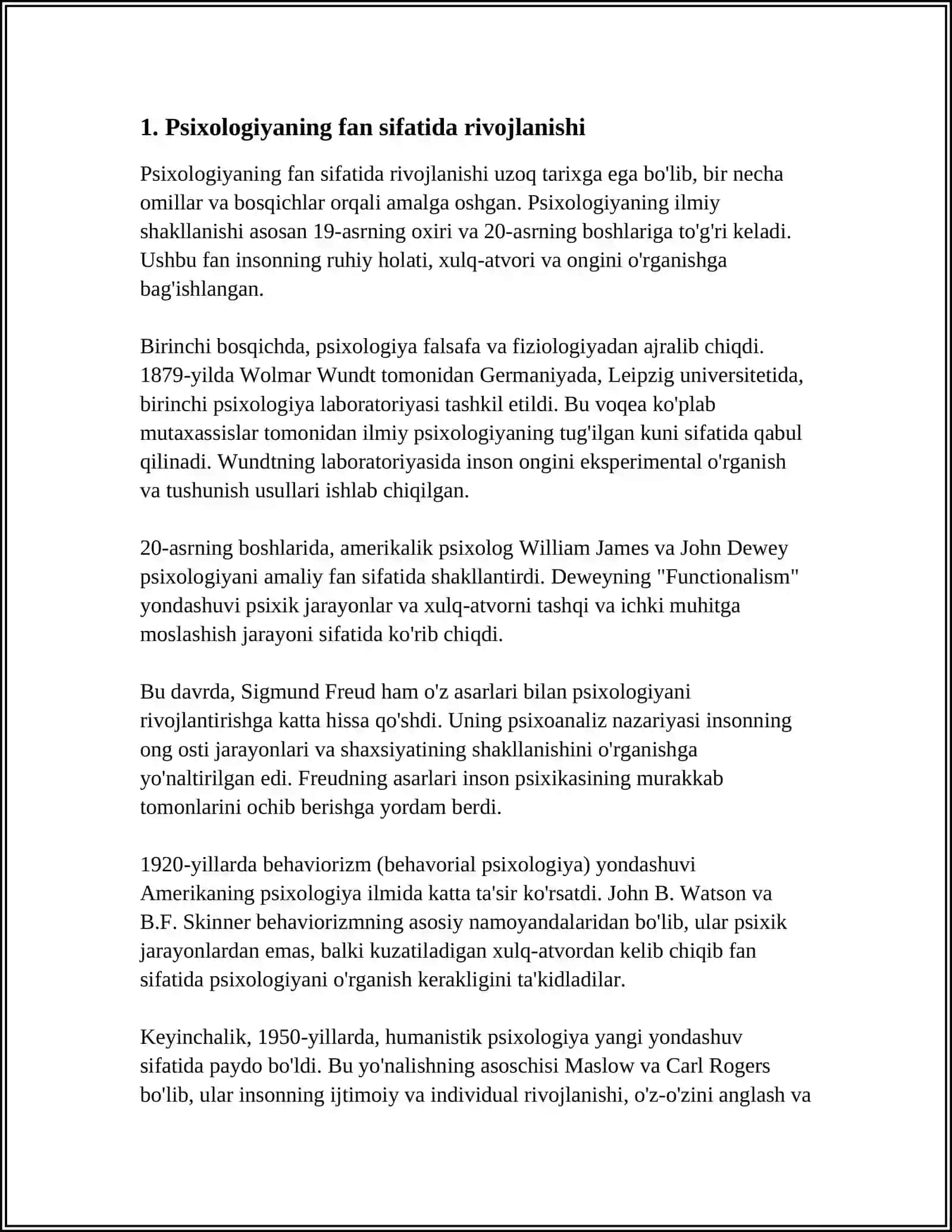 PSIXOLOGNING MUSTAQIL FAN SIFATIDA SHAKILLANISHI 4