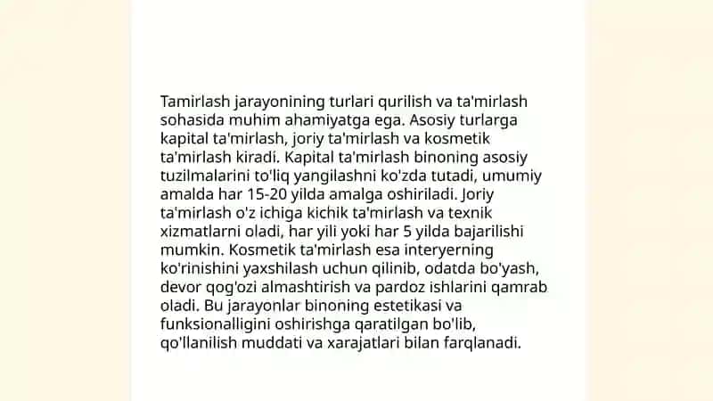 Tamirlashga moyillik va uning korsatkichlari 4