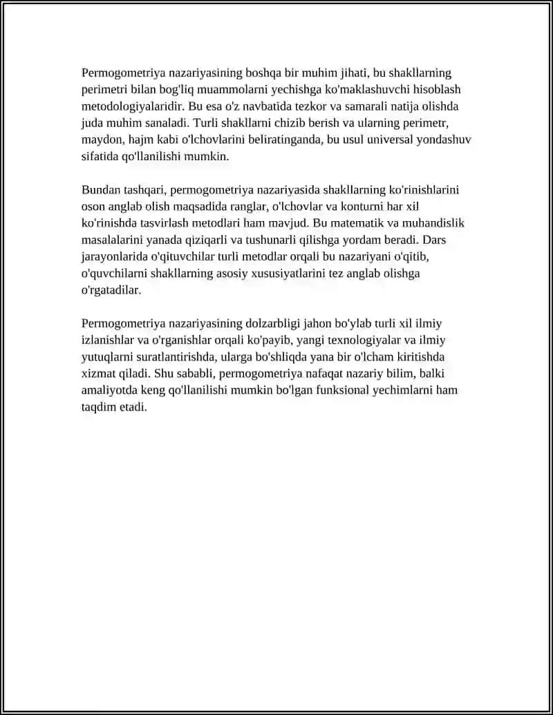 PERMOGOMETRIYA USULLARI 4