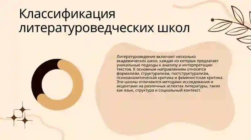 Академические школы литературоведения 4
