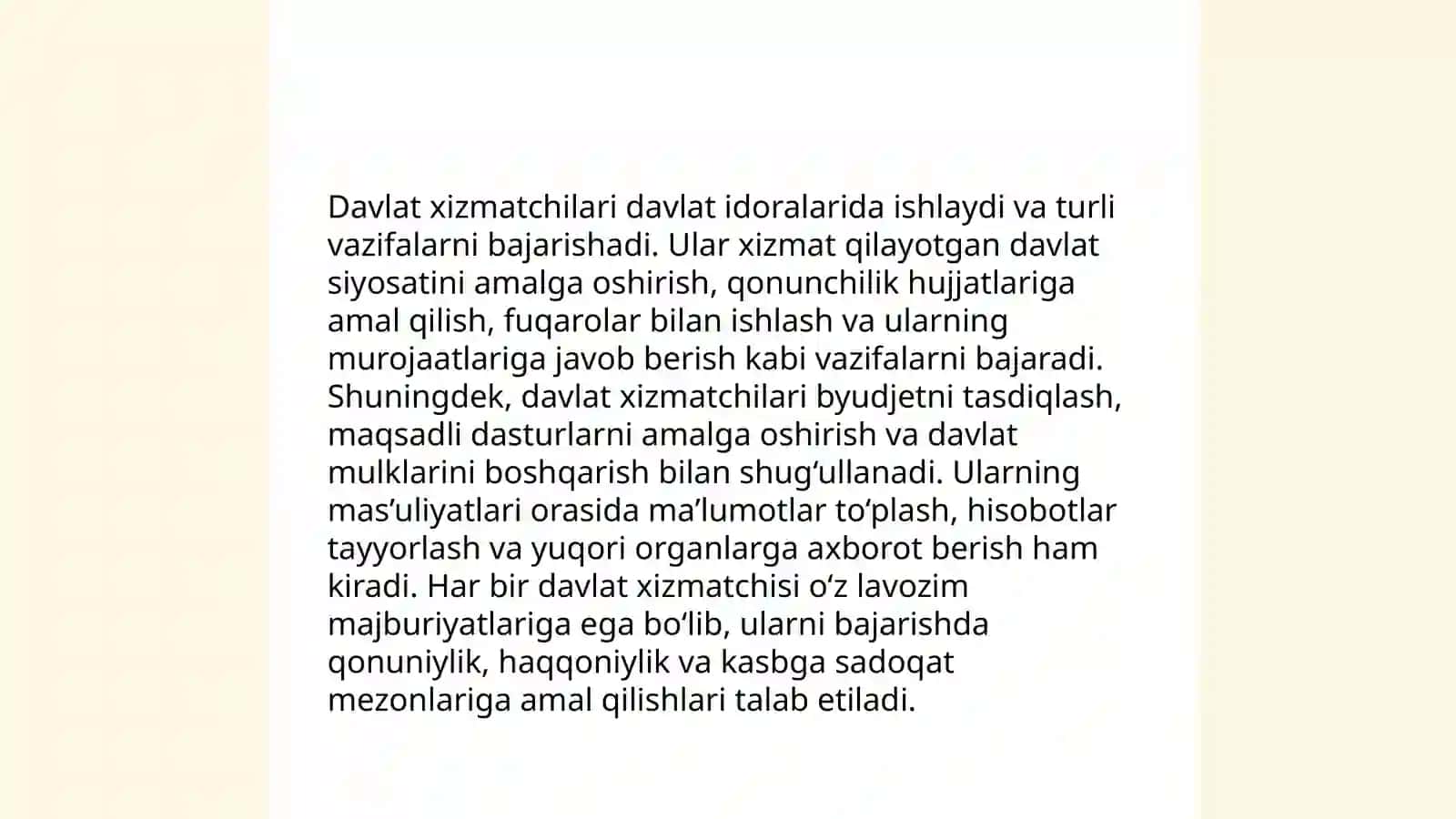 Fransiya davlat xizmati sohasi xususiyatlari 4