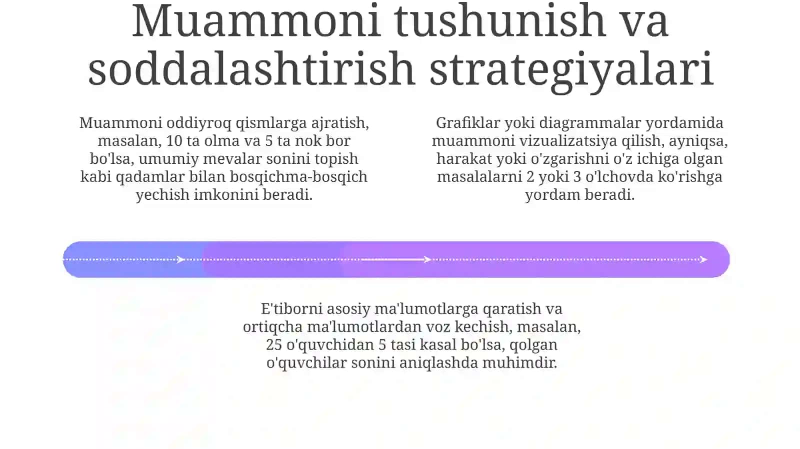 Bir O'zgaruvchili Tenglamalar Orqali Murakkab Masalalarni Yechish: Asosiy Tushunchalar 4