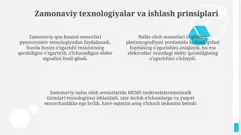 Qon bosimi va nafas olish sensorlari 4