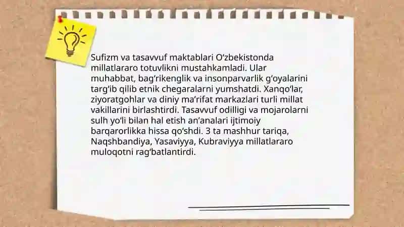 Oʻzbekistonda tolerantlik va millatlararo totuvlikni taʼminlashning tarixiy ildizi va demokratik prinsiplar 4