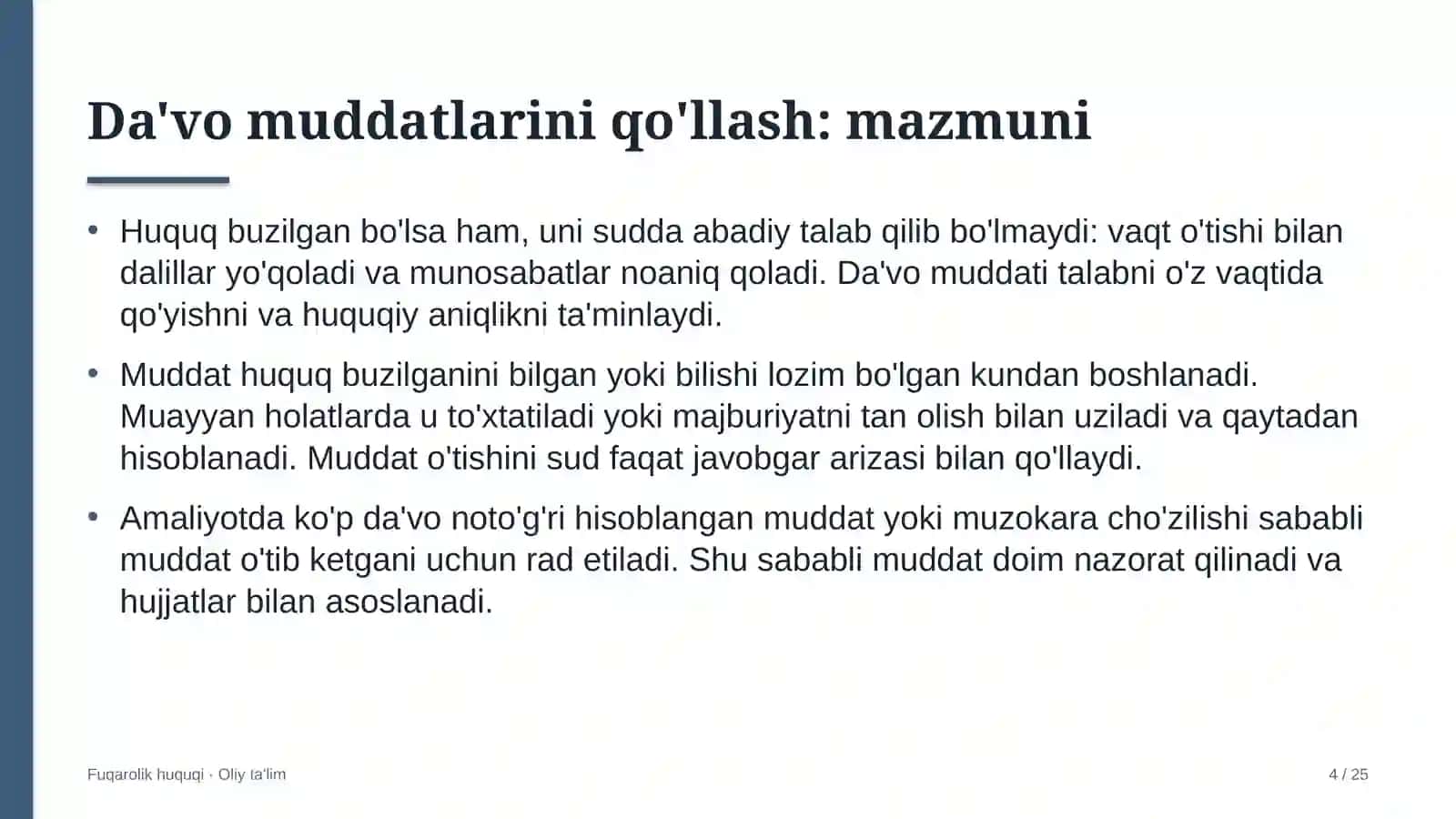 temir beton buyumlari zavodlarida da'vo muddatlarini qo'llash 7151 4