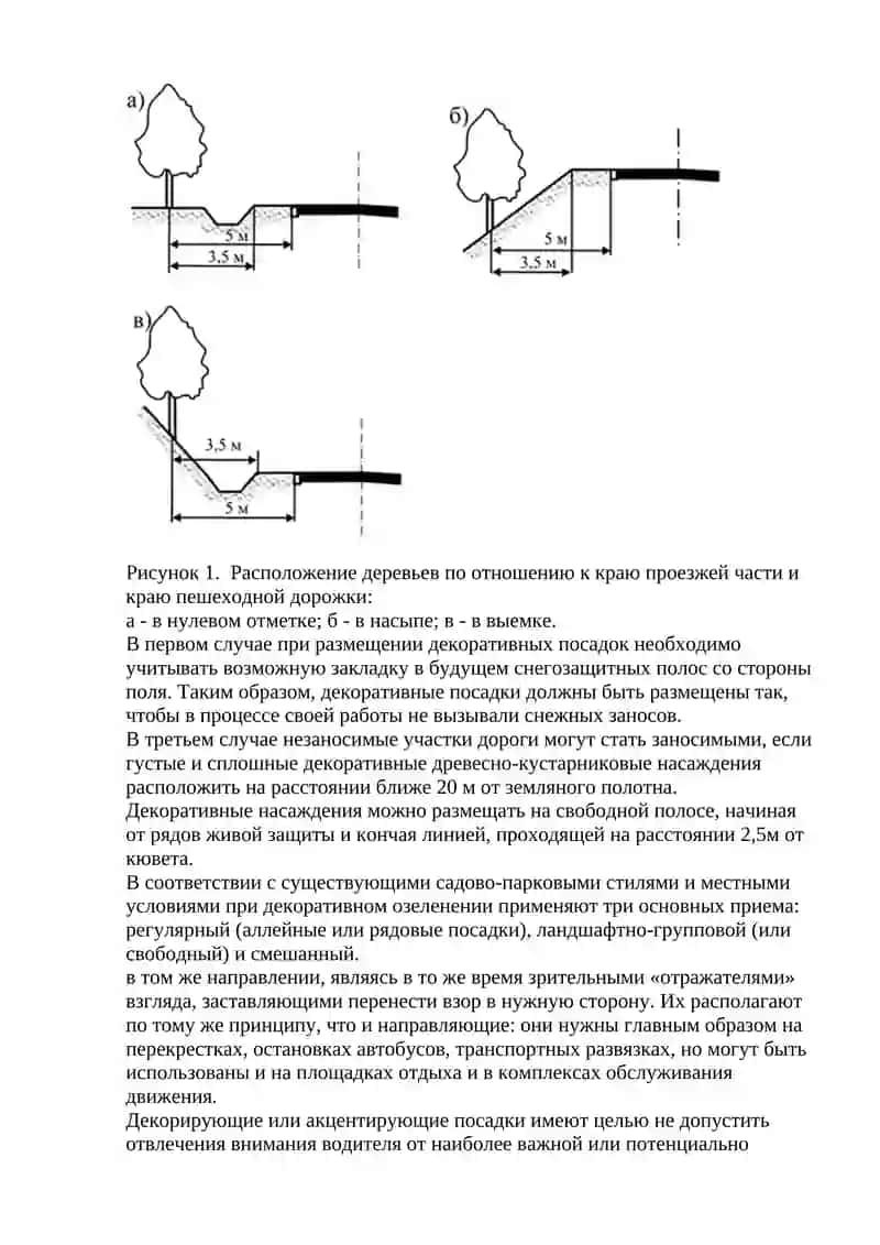 МШН 33-2008 «Руководство по благоустройству и озеленению дорог» 4