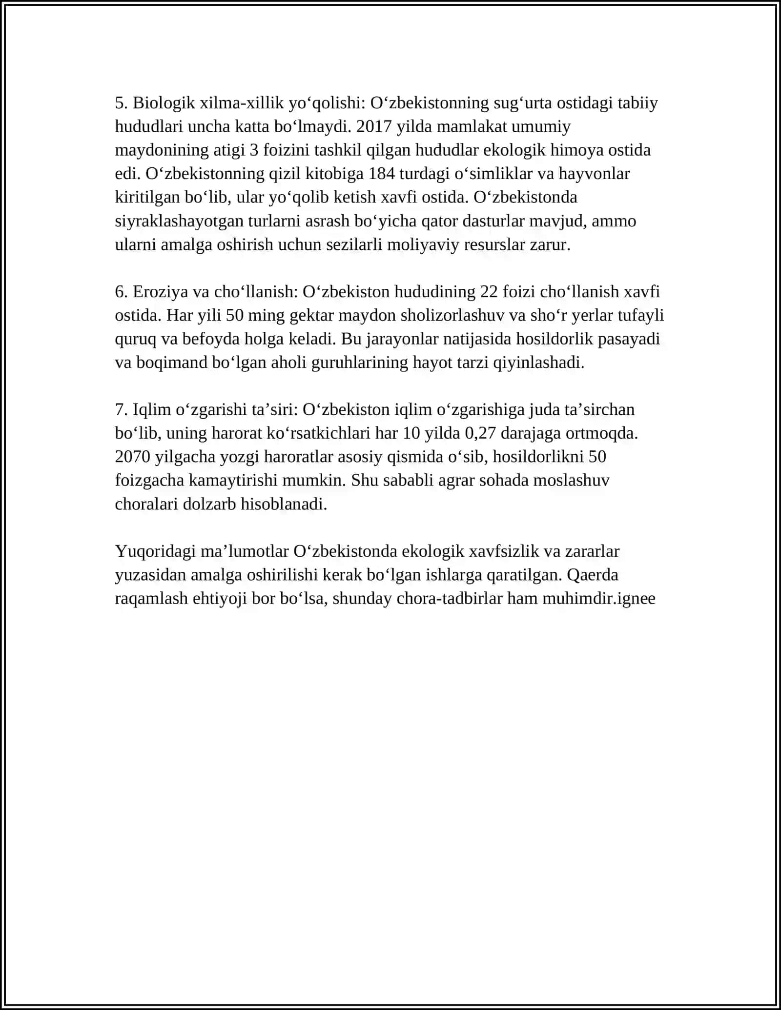 TOG‘ JINSLARINI QAZISH, TASHISH VA SAQLASHDA CHANGNI BOSTIRISH USULLARI 4
