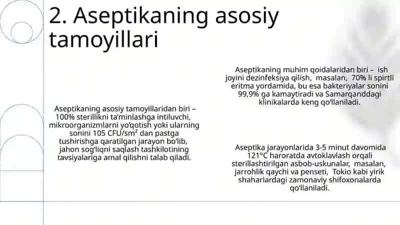 Aseptika va Antiseptika 4