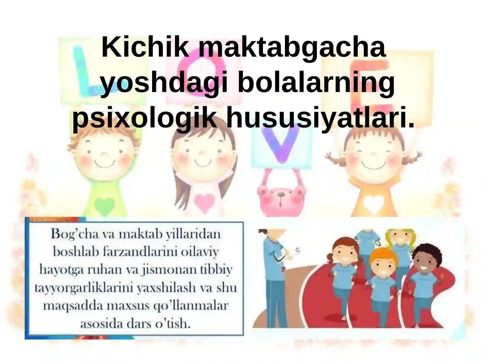 MAKTABGACHA YOSHDAGI BOLALARNING MATEMATIK RIVOJLANISHINING METODOLOGIK, PSIHOFIZIOLOGIK VA PSIXOLOGIK - PEDAGOGIK ASOSLARI 4