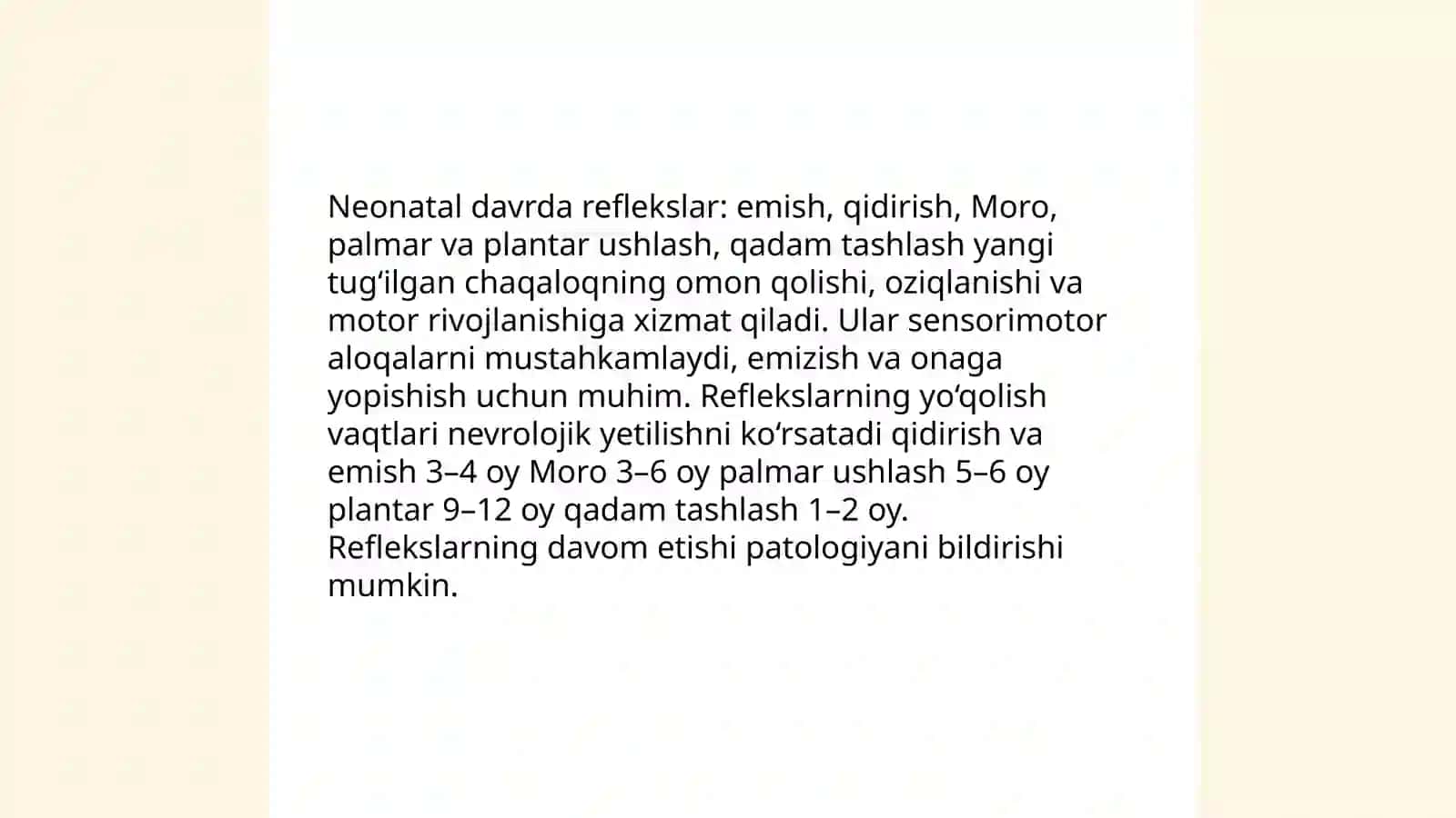 Ontogenizning ilk bosqichlarida insonning psixik rvojlanishiga xos xususiyatlar 4
