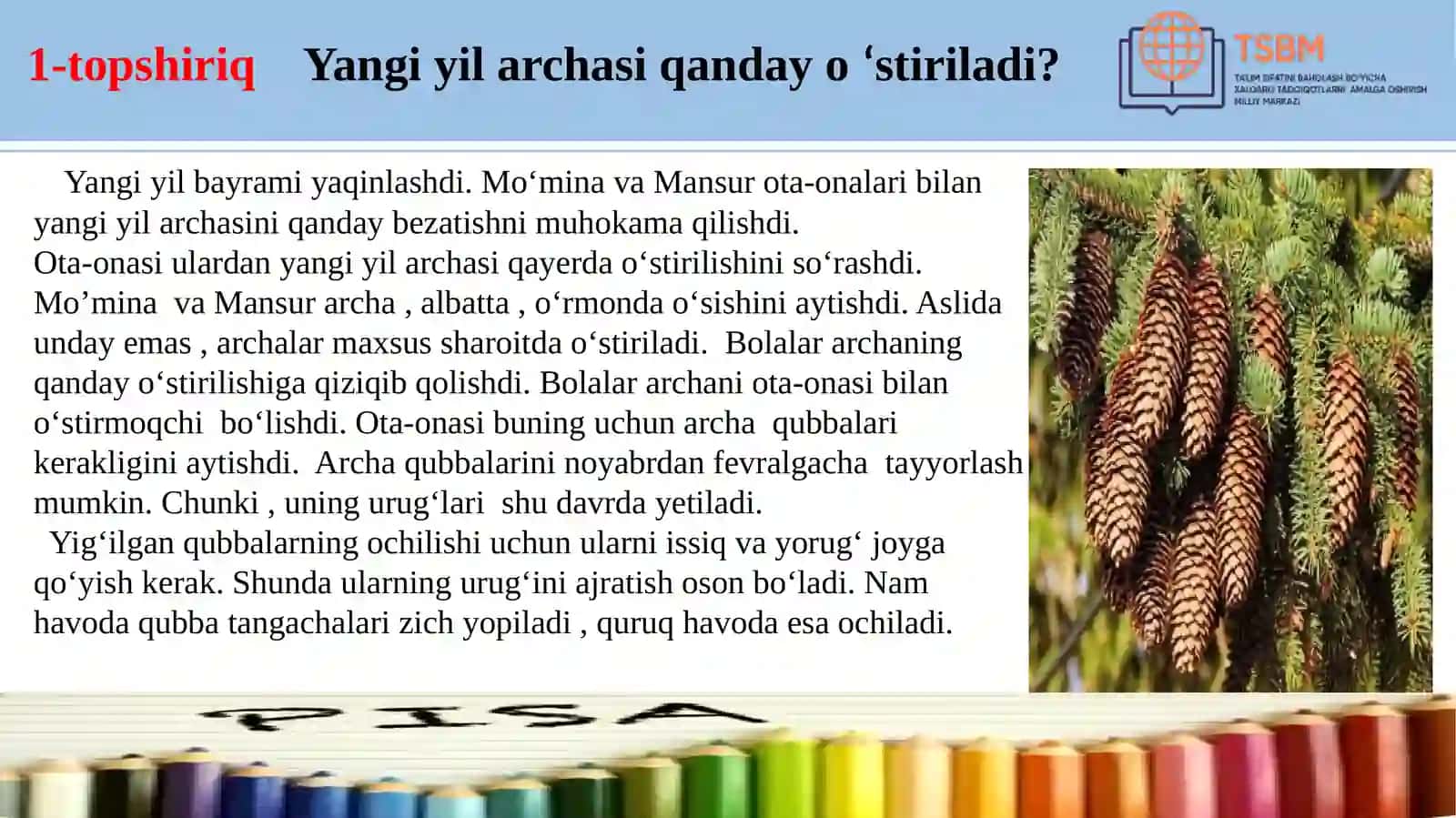“O‘simliklar dunyosi’’- O‘simliklar sistematikasi 4