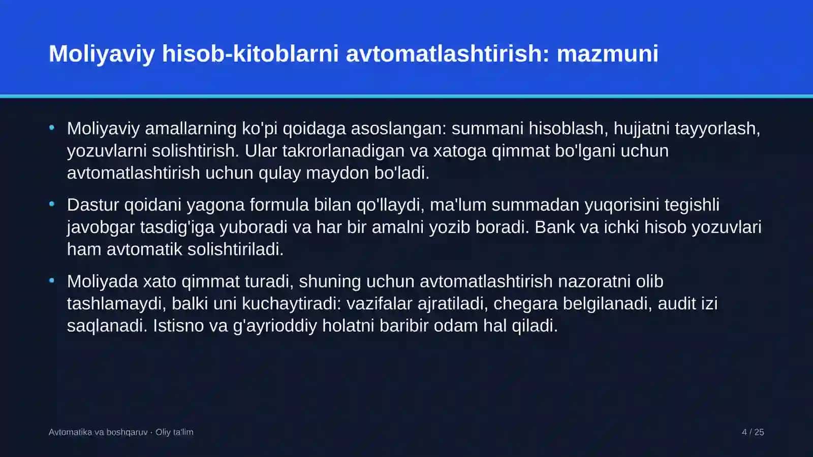 geoaxborot tizimlarida moliyaviy hisob kitoblarni avtomatlashtirish 8106 4