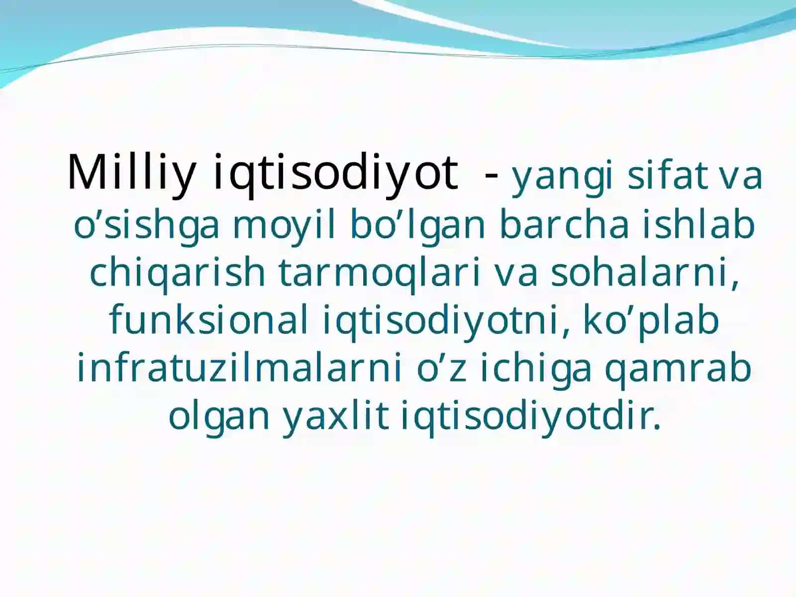 Milliy iqtisodiyotning makroiqtisodiy ko'rsatkichlari 4
