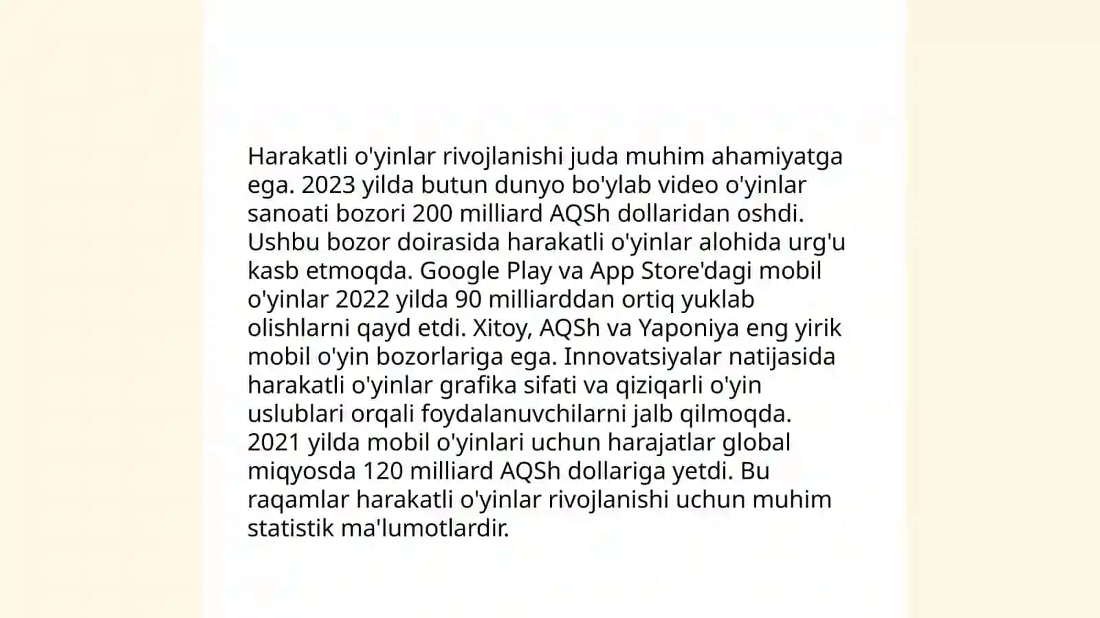 Harakatli O'yinlar Fizikaliq Madeniyati Tarbiyalaw 4