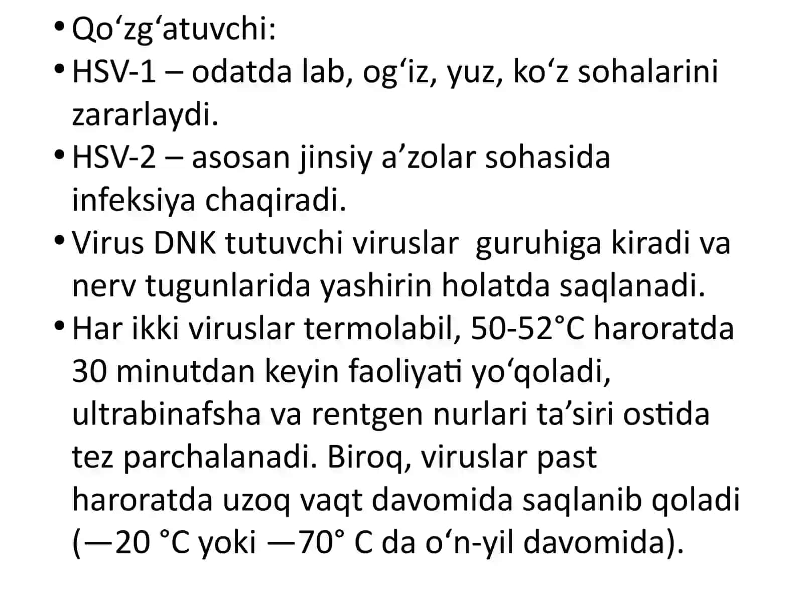 Oddiy gerpes va sitomegalovirus infeksiyalari 4