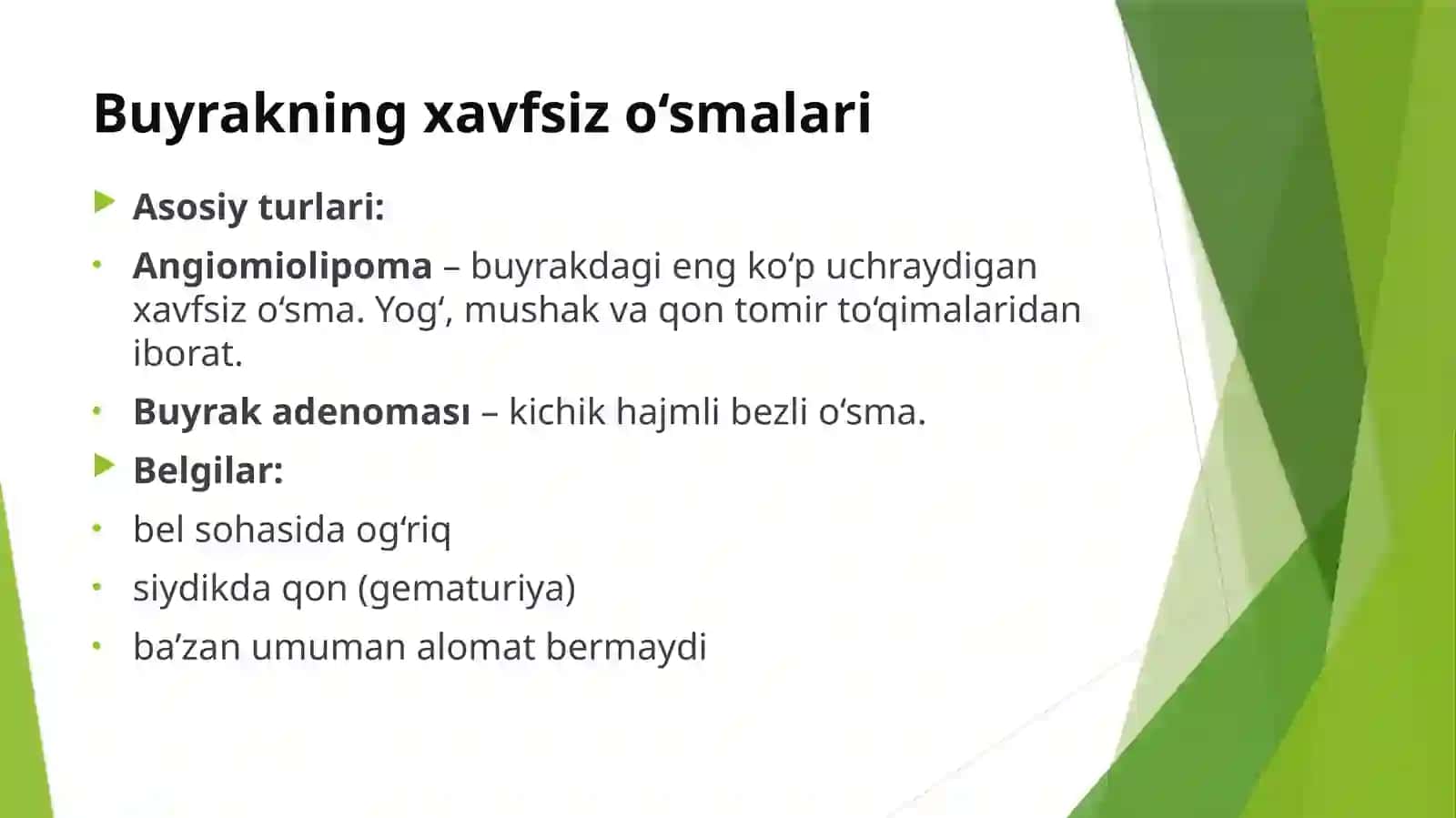 SIYDIK AYIRISH SISTEMASI XAVFSIZ O’SMA KASALLIGI 4