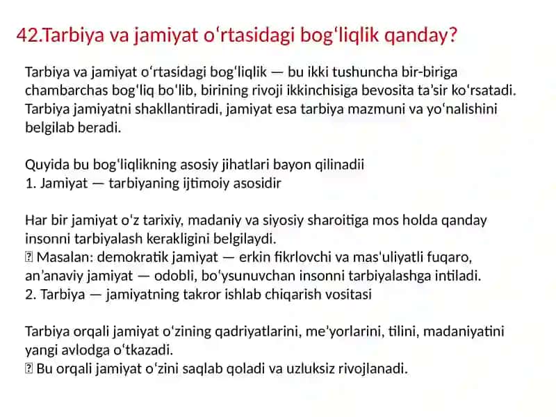 Tarbiya maqsadlari 4