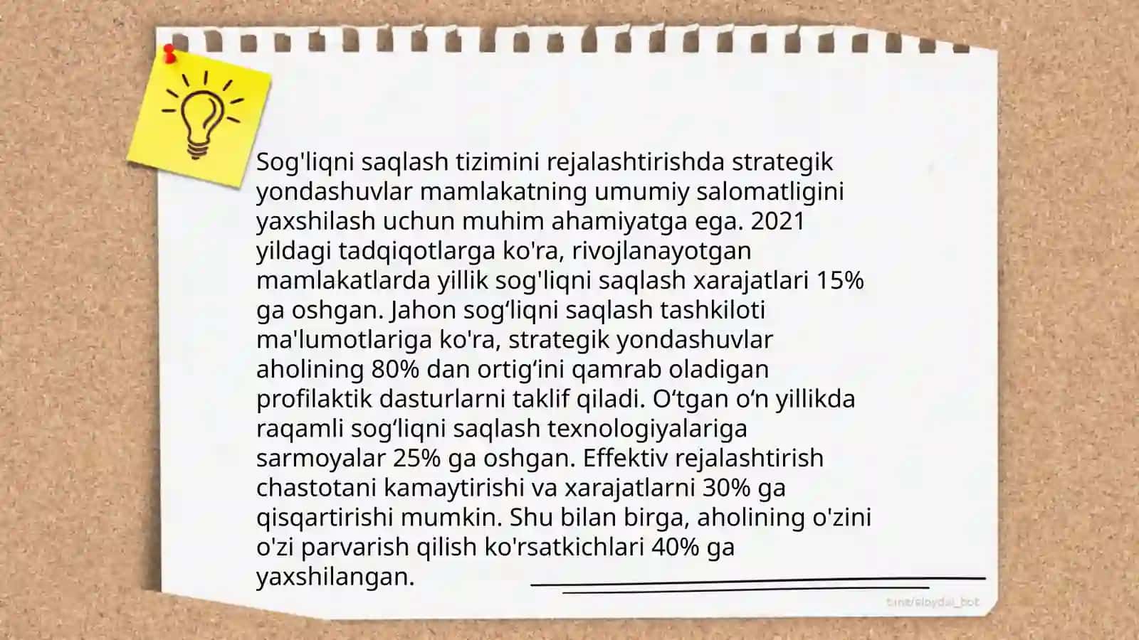Soĝliqni saqlash tizimi iqtisodiyoti 4