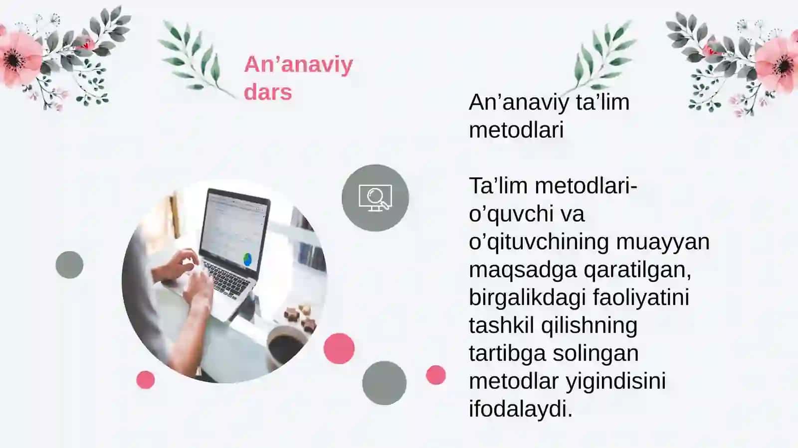 Anʼanaviyva noanʼanaviy darslar 4
