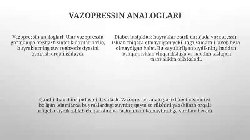 Qandsiz Diabetni Davolashda Ishlatiladigan Dori Vositalari 4