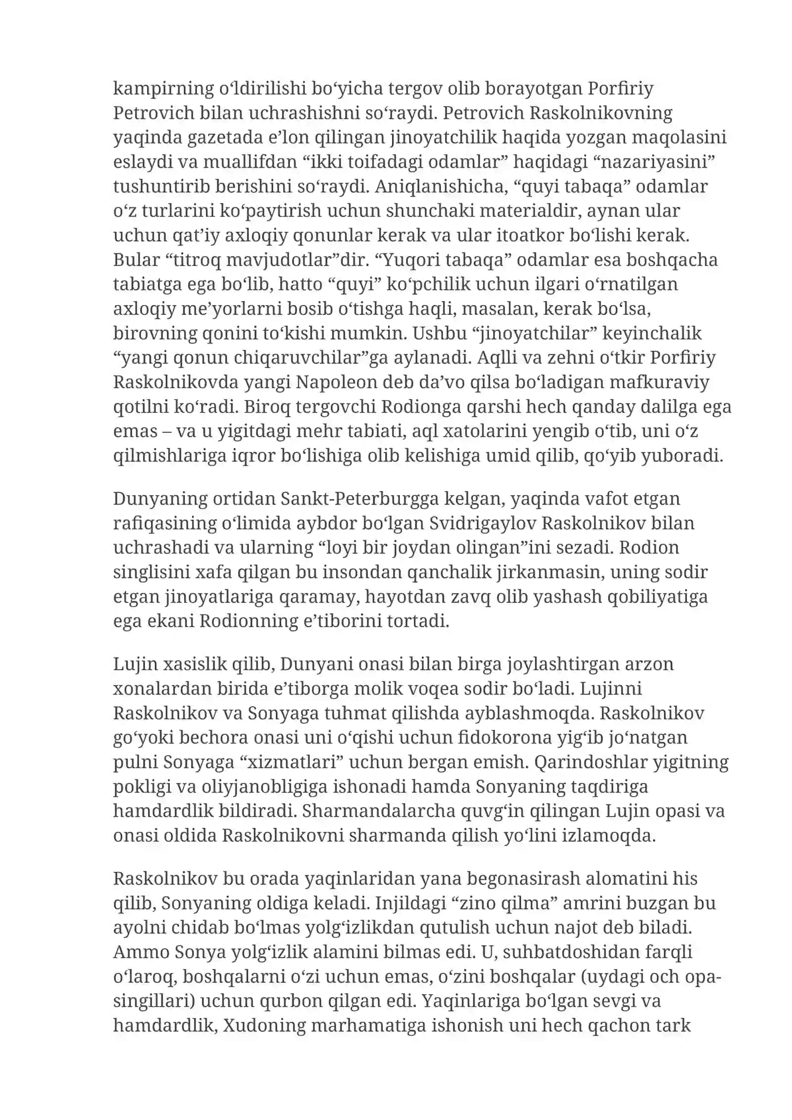 Jinoyat va jazo 4