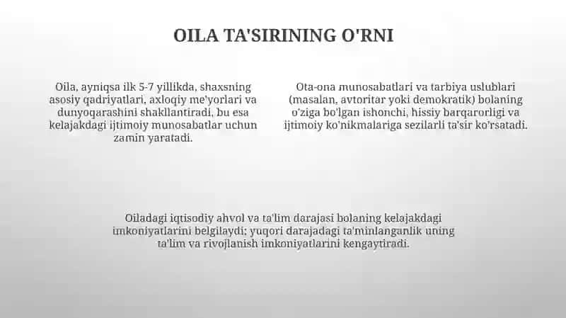 Shaxs taraqqiyotida ijtimoiy muhitning ta‘siri 4