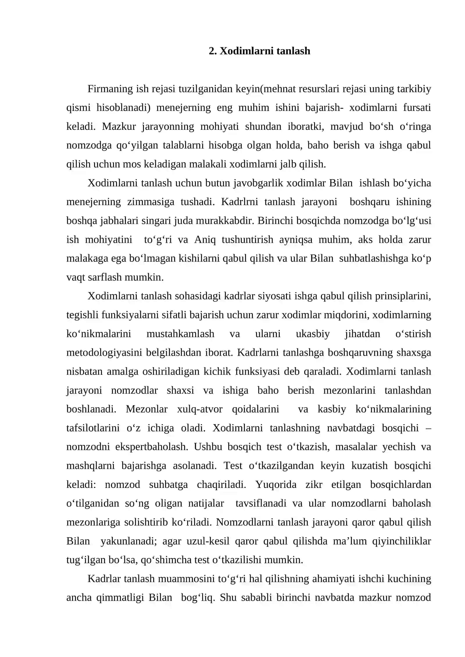 Mehmonxonada xodimlar bo‘limi 4