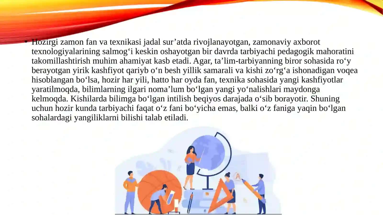O’qituvchining tarbiya tekhnologiyalarini qo'llashda pedagogik mahoratining ahamiyati 4