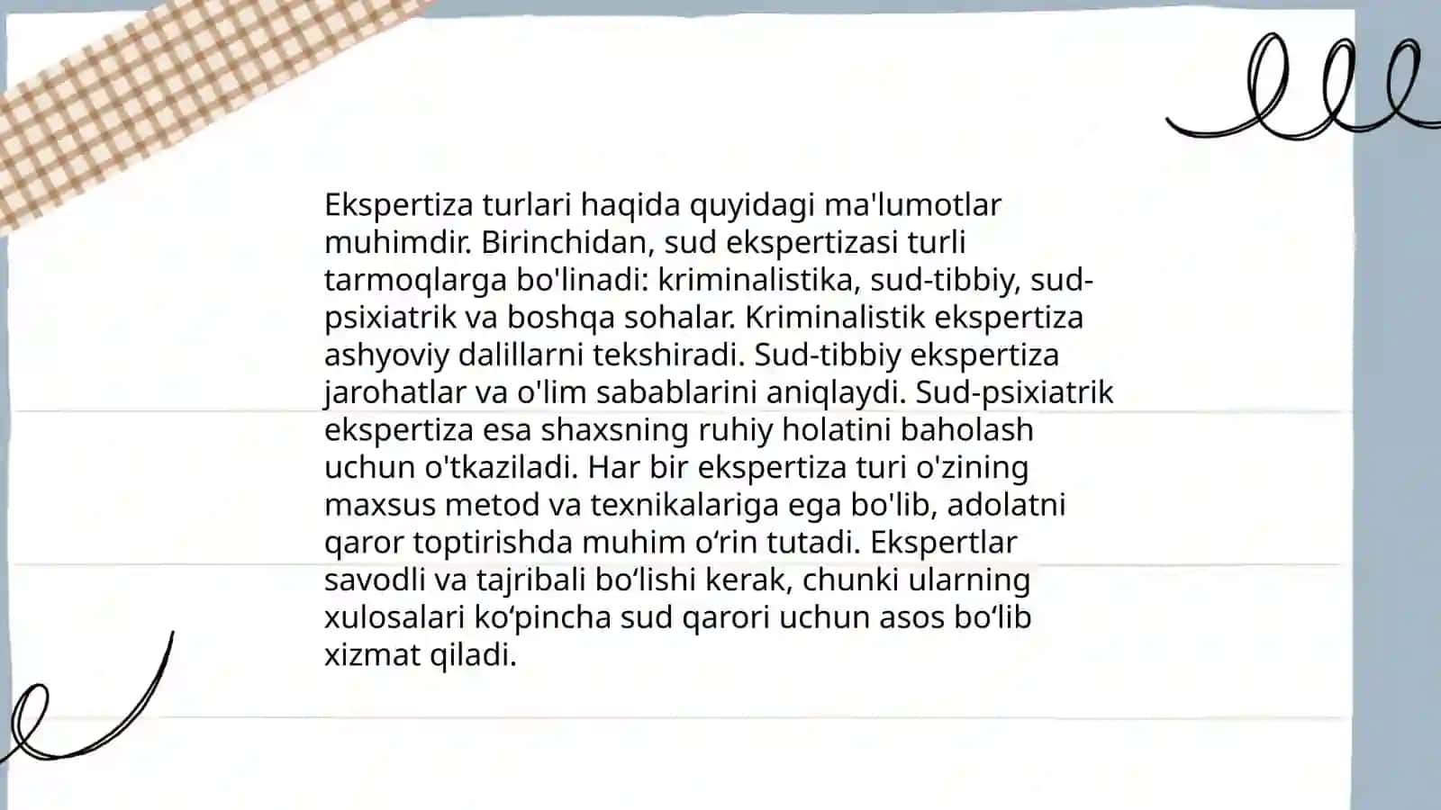 Ekspertiza nima? 4