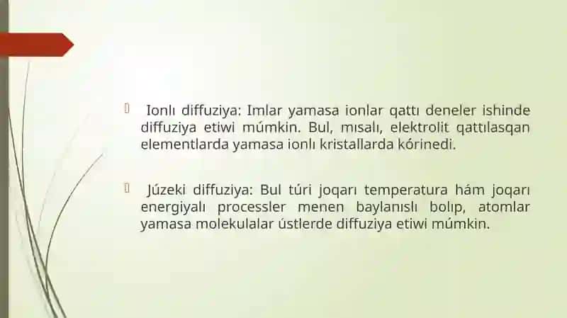 Qattı denelerde diffuziya qubılısı 4