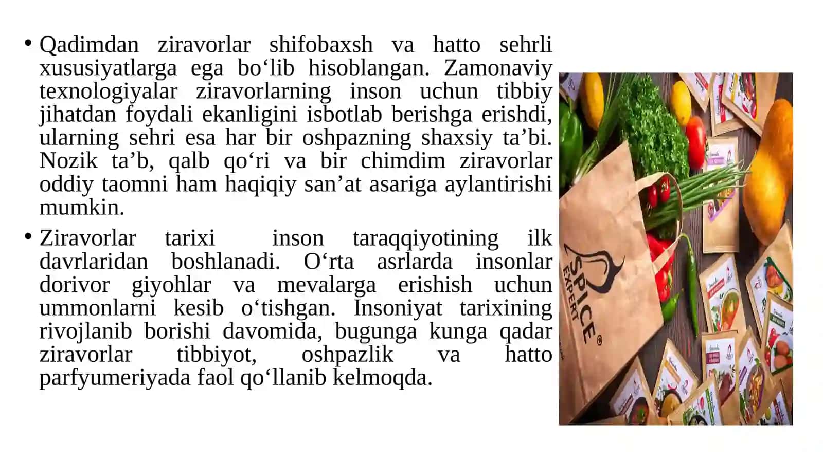 Xoshboy va Zirovorlar dorivor o‘somliklarning shifobaxsh xususiyatlari 4