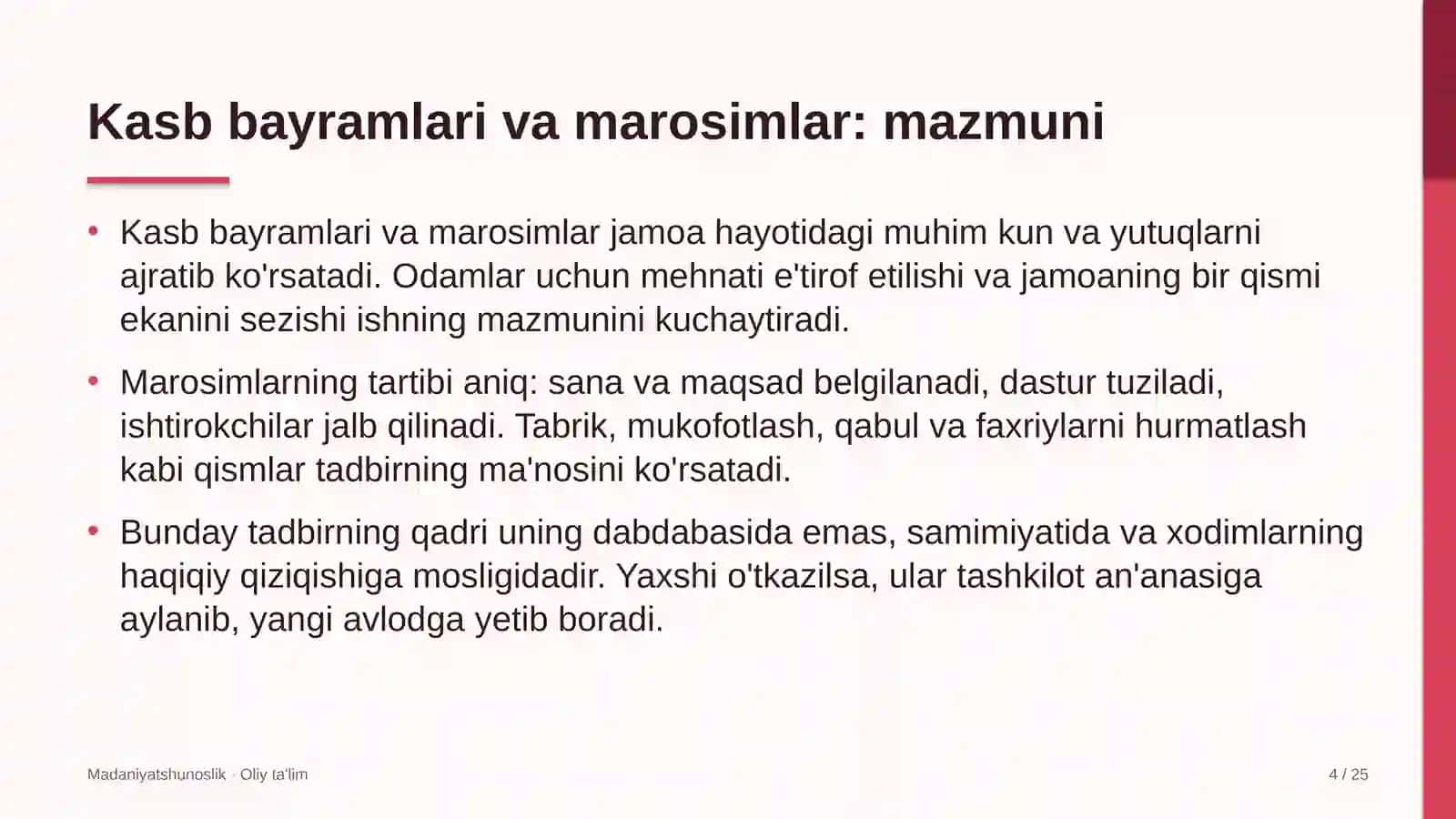 yetkazib berish xizmatlarida kasb bayramlari va marosimlar 2766 4
