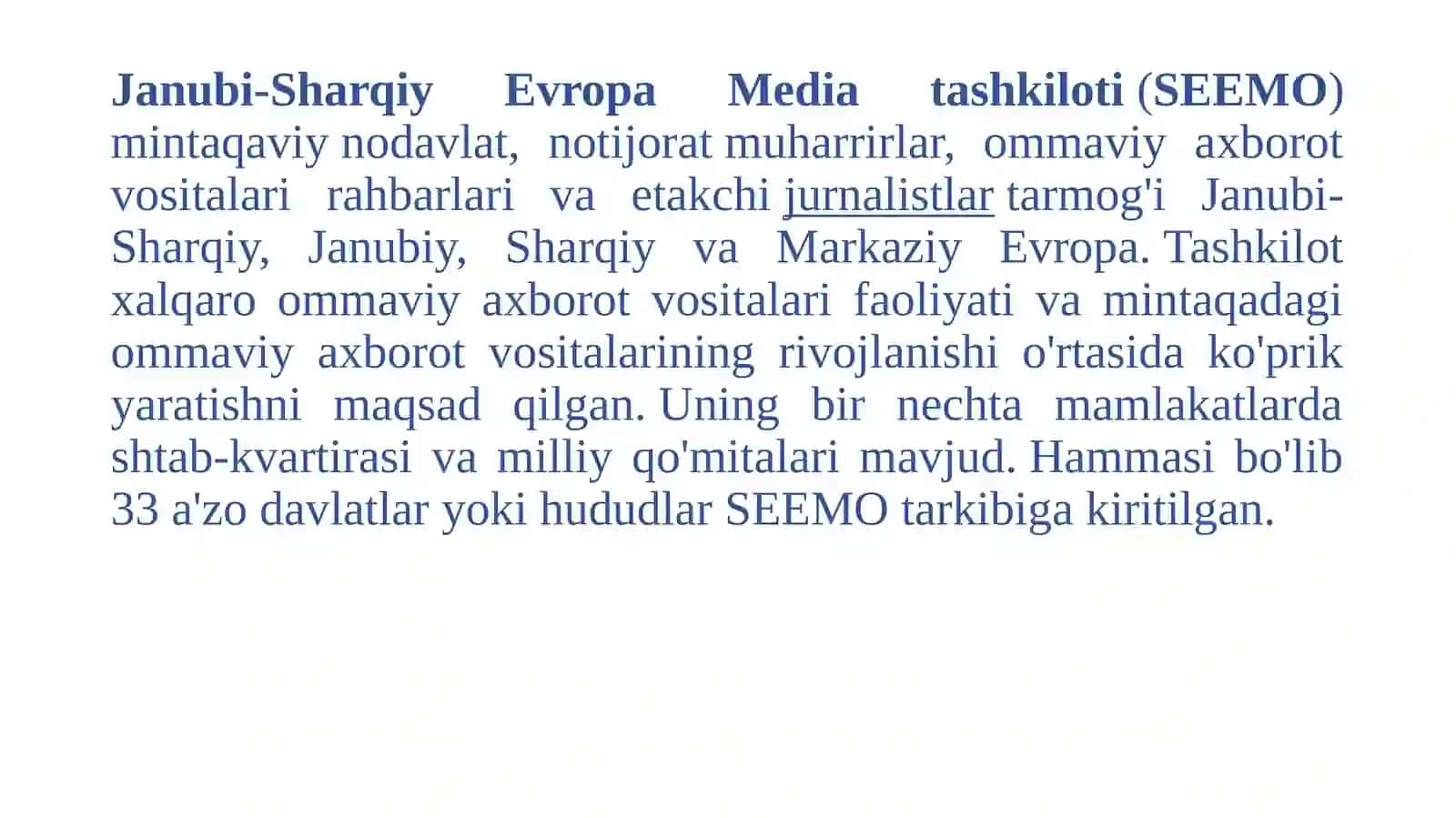 3-mavzu: Jahon media va axborot makonida raqobat muhiti 4