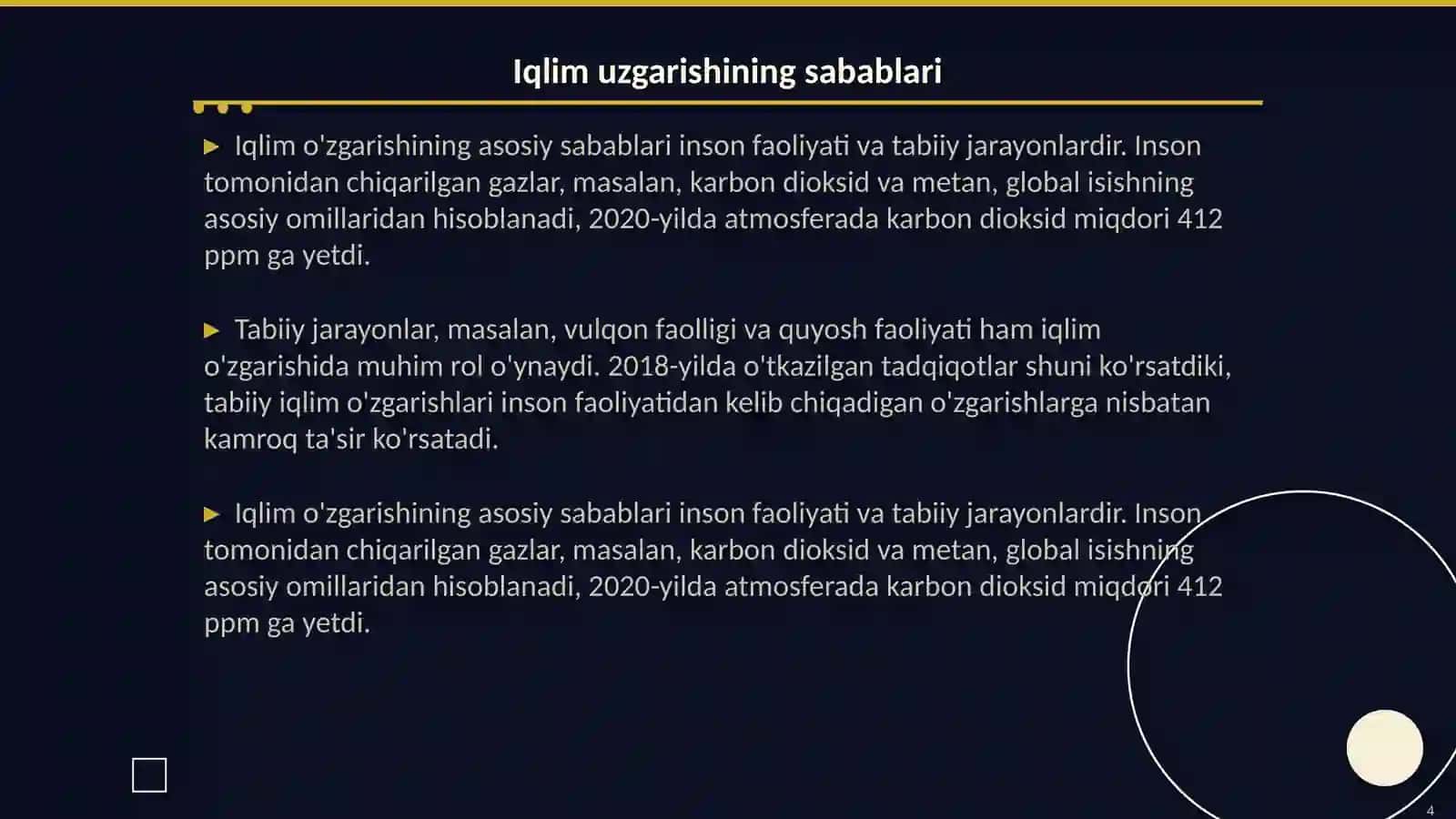 Iqlim va iqlim uzgarishi 4