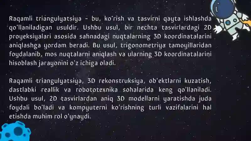 RAQAMLI TRIANGULIATSIYA 4
