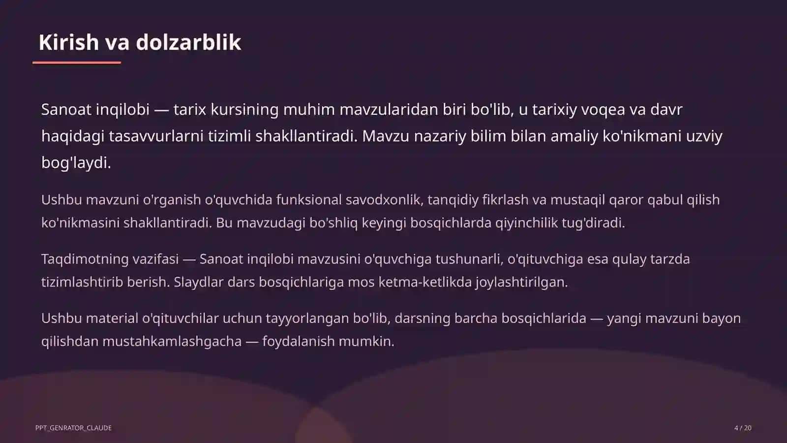 Sanoat inqilobi (9-sinf) 4