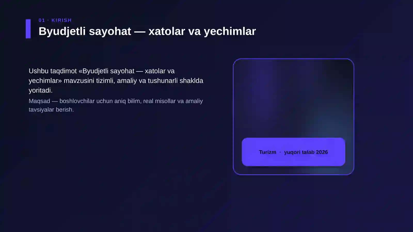 Byudjetli sayohat — xatolar va yechimlar 4