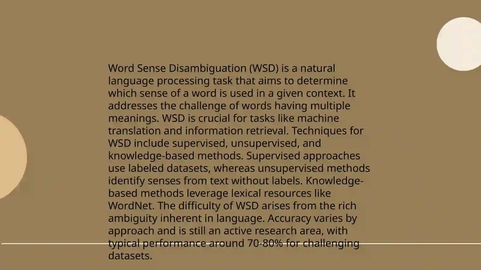 Synonyms and document classification 4