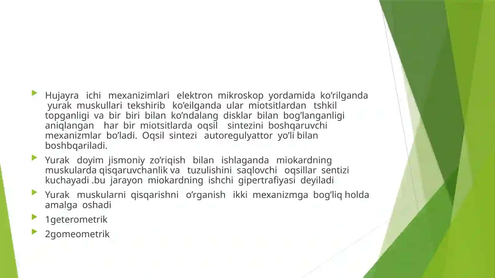 Yurak ishin boshqarish 4