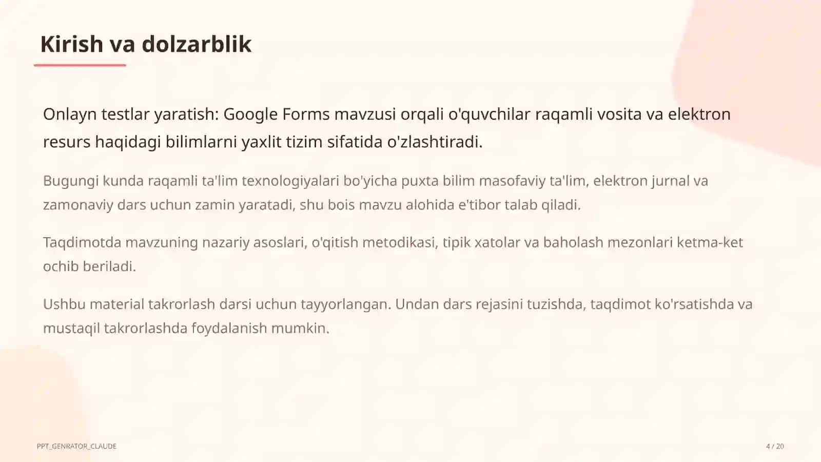 Google Forms 4