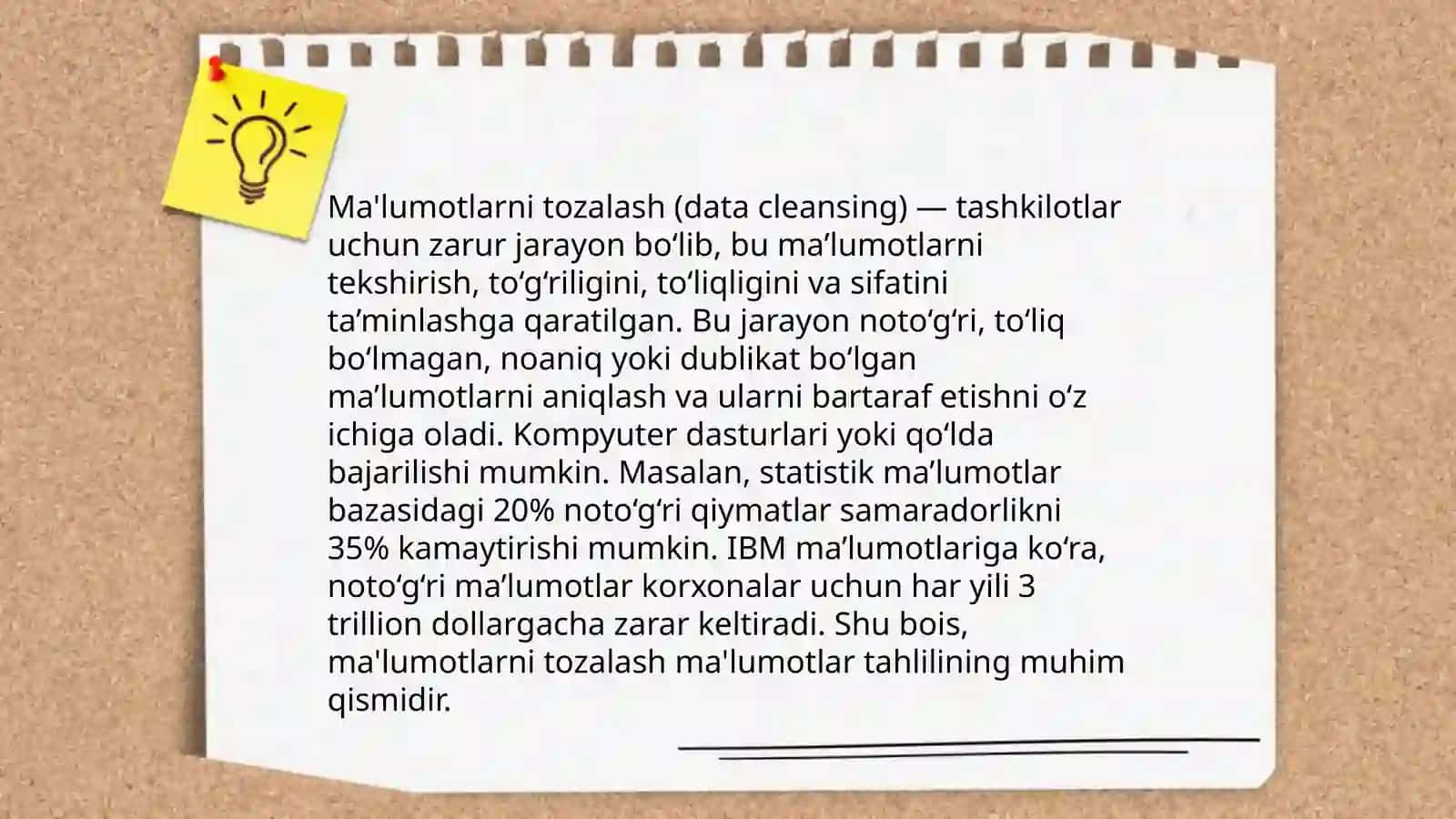 Ma'lumotlarni Yig'ish 4