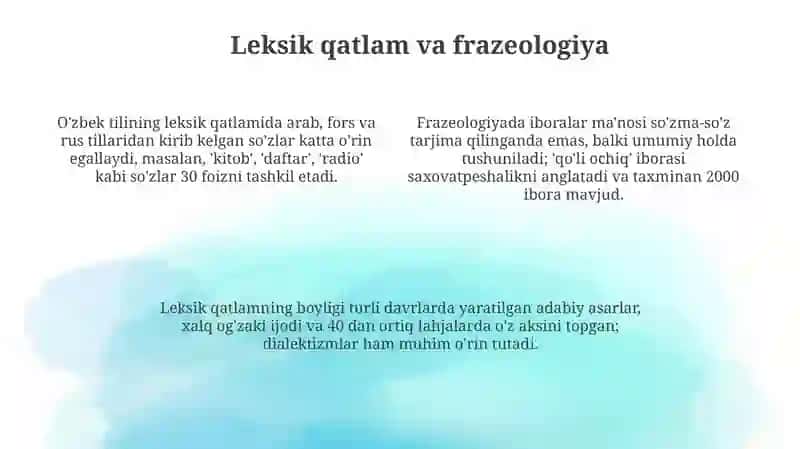O’zbek tilining nutq uslublari 4