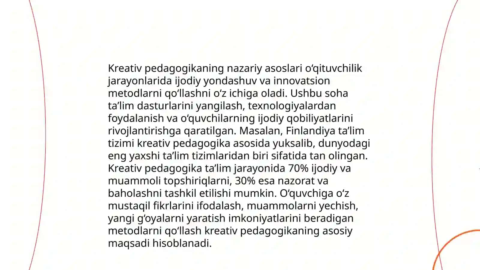 Pedagogik kompetentlik va kreativlikni shakllantirish 4