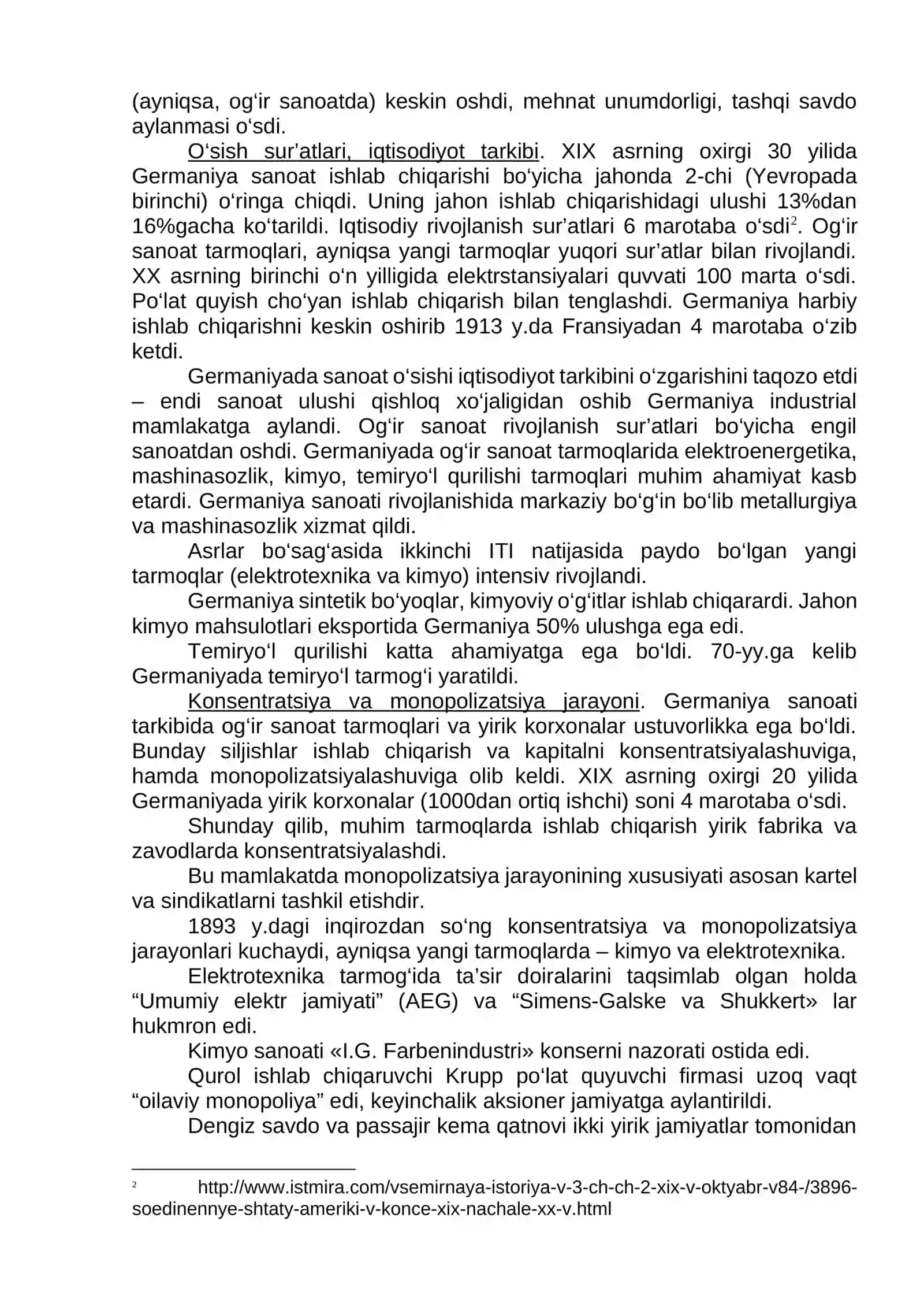 Etakchi kapitalistik mamlakatların iqtisodiy taraggiyoti (XIX asr oxiri-XX asr boshi) 4