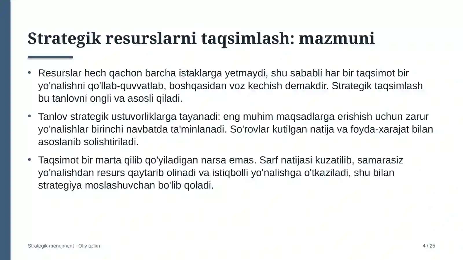 marketing agentliklarida strategik resurslarni taqsimlash 7475 4