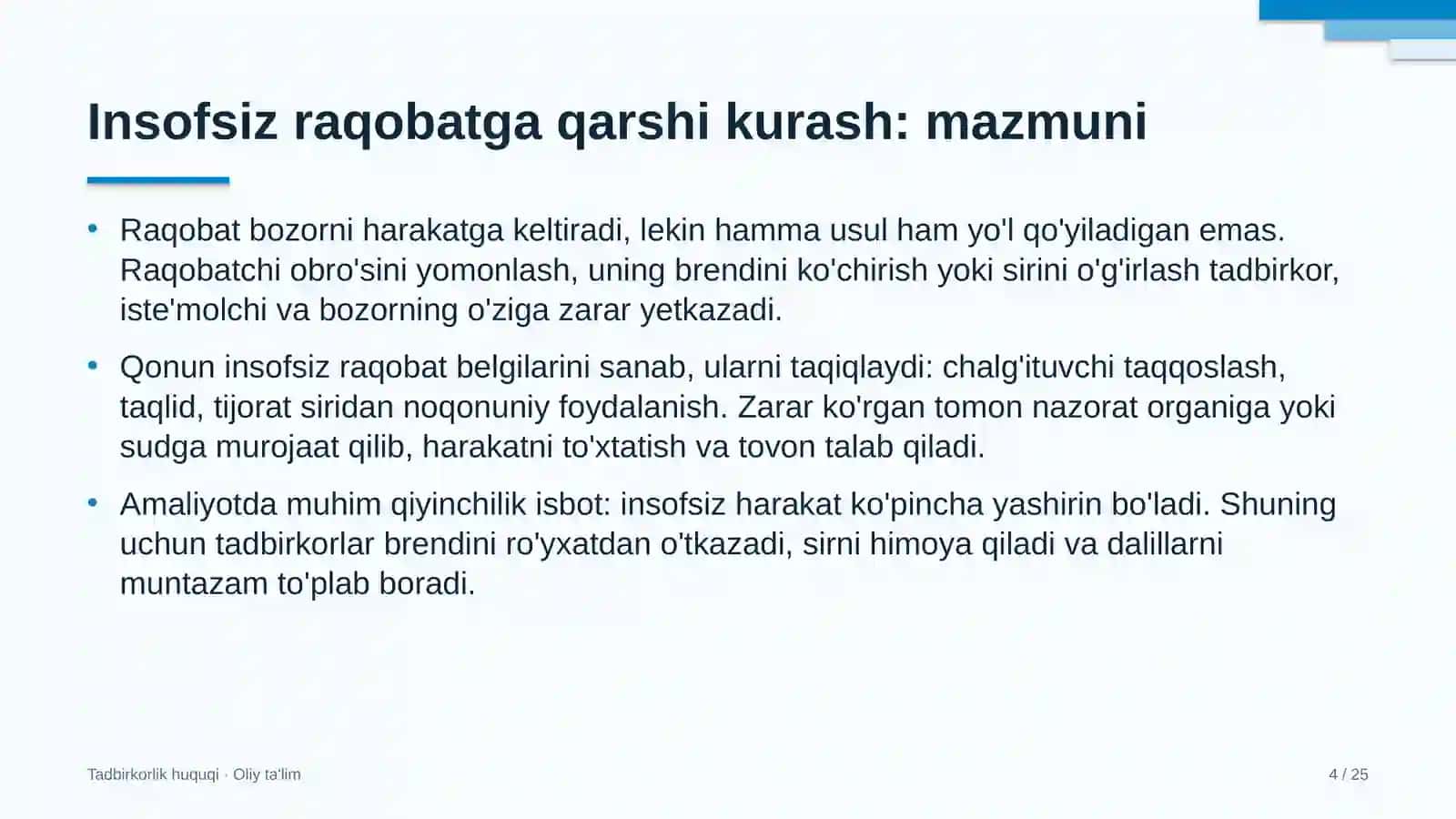 uy joy kommunal xo'jaligida insofsiz raqobatga qarshi kurashish 6154 4