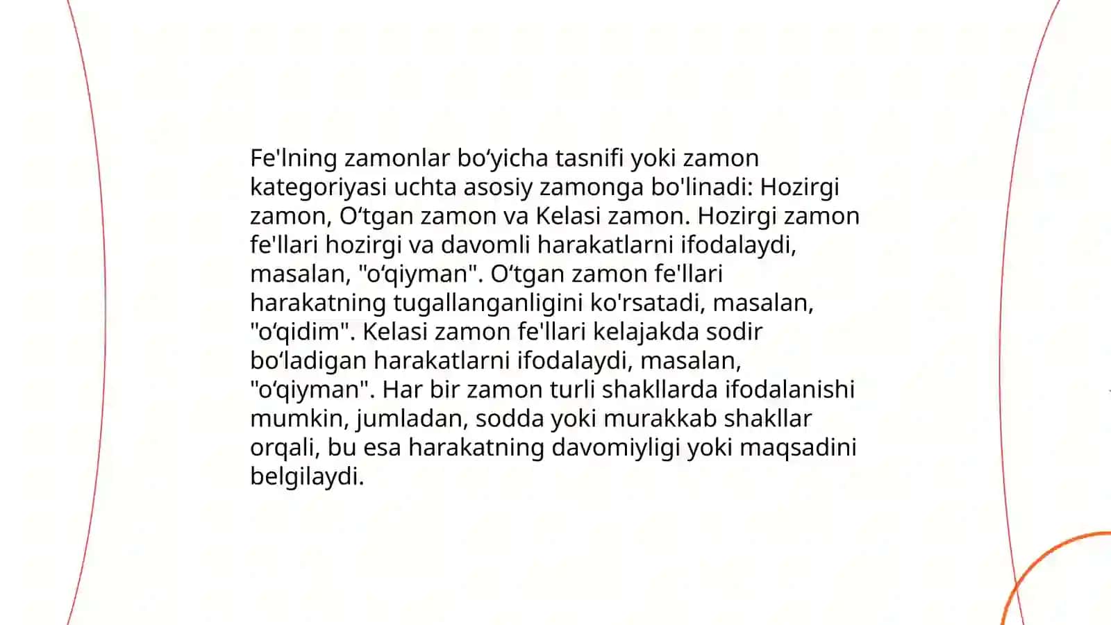 Boshlangʻich sinf feʼl mashqlari 4