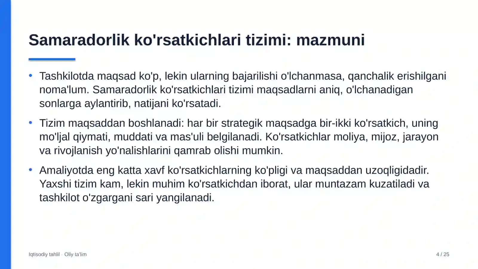 ekologik nodavlat tashkilotlarda samaradorlik ko'rsatkichlari tizimi 6279 4