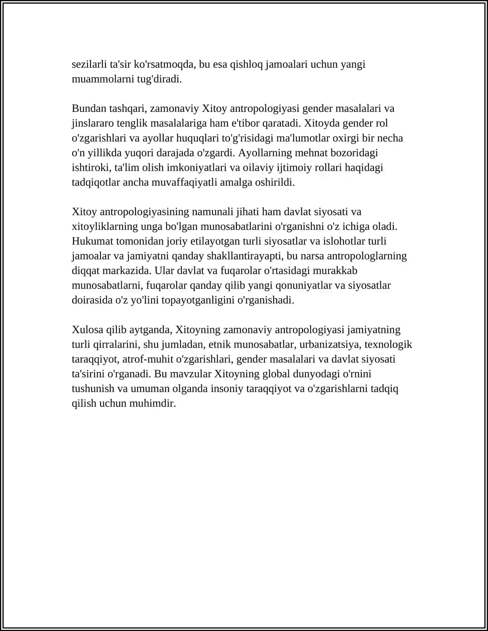 HOZIRGI XITOY ANTROPOLOGIYASI 4