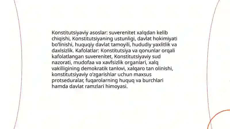 Davlat suvereniteti va uning konstitutsiyaviy asoslari 4